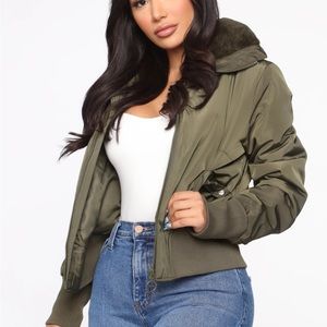 Olive Green Women's Jacket